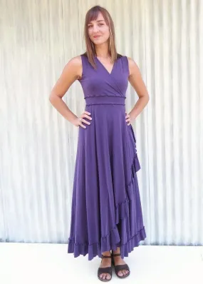 Josephine Ruffle Maxi Dress (Custom Made)