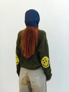 Kapital 7G Smilie Crew Sweater