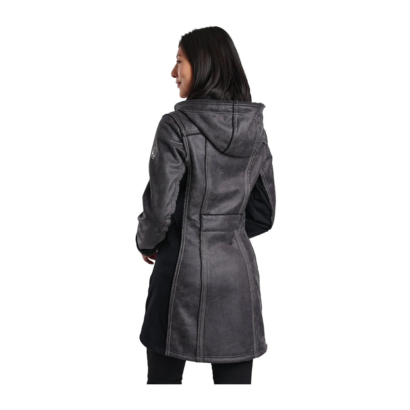 Kuhl Dani Sherpa Trench Coat (Women) - Raven