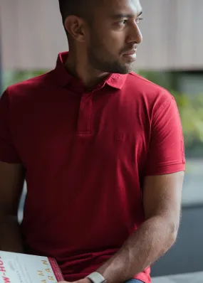 LCY | Embroidered Collar Polo