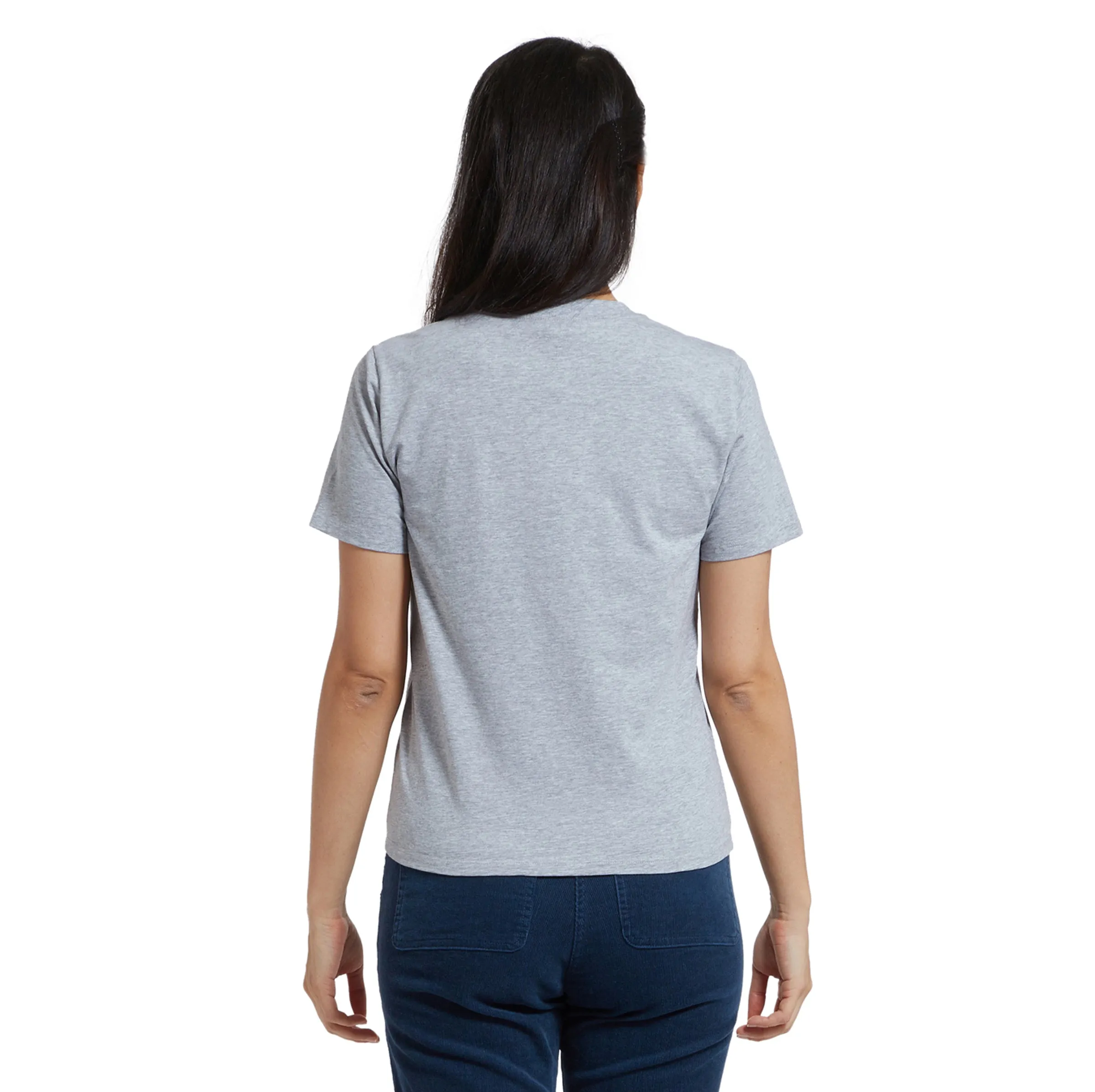 Lindsay Tee - Heather Gray (Final Sale)