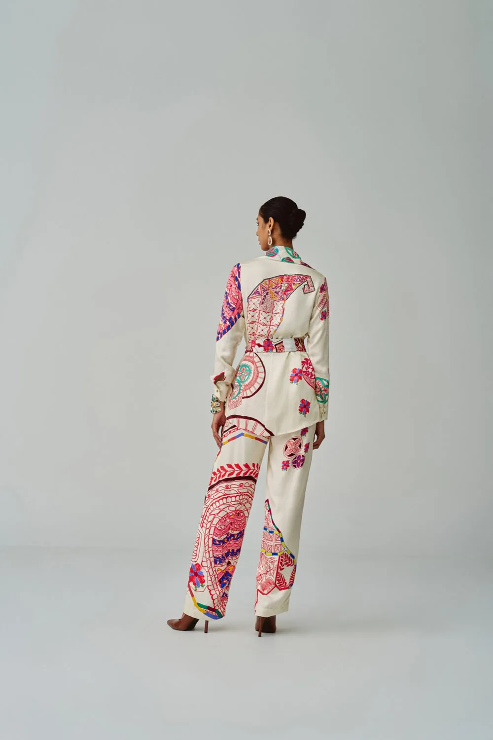 Malaika  Paisley  Print Jacket