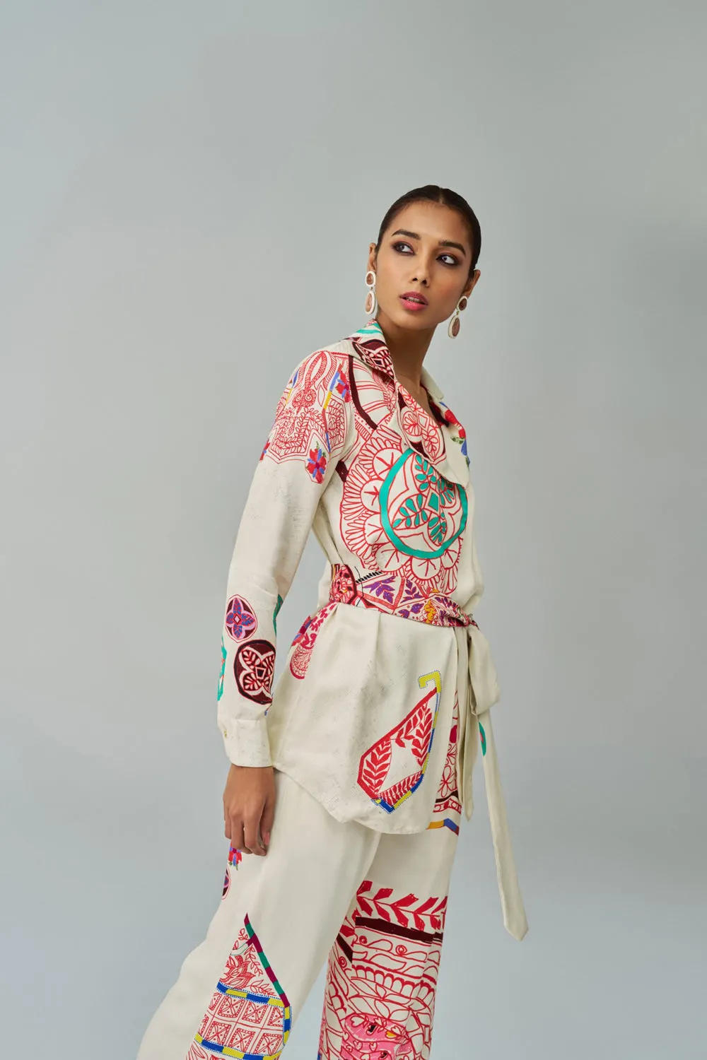 Malaika  Paisley  Print Jacket