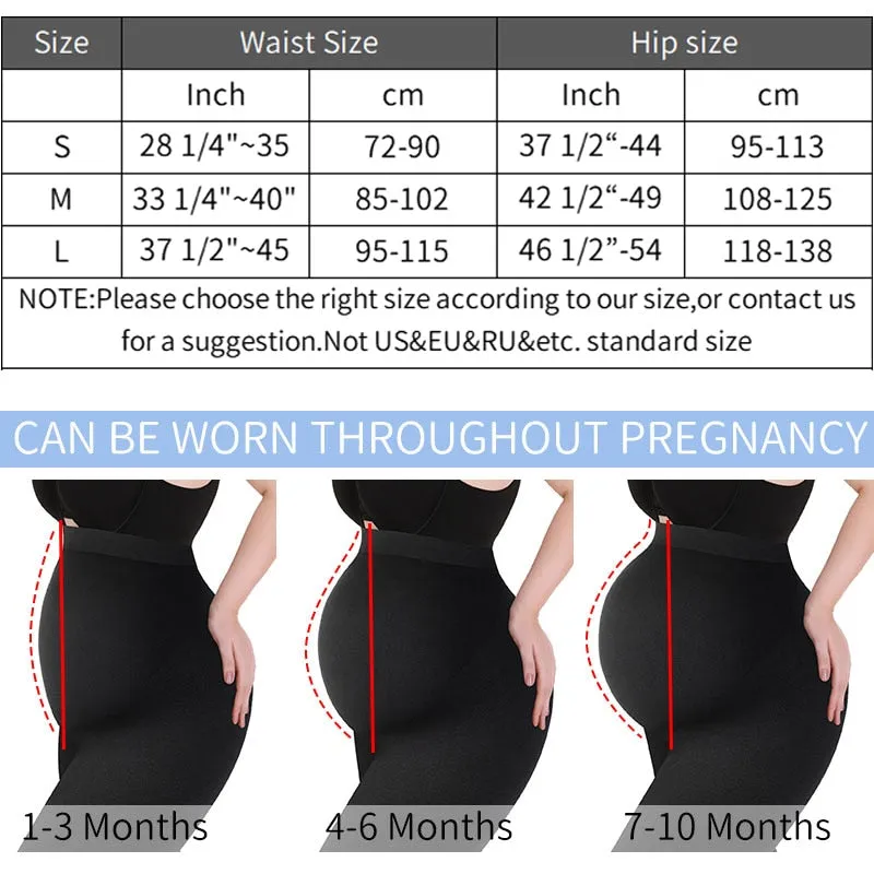 Maternity Leggings High Waist Pregnant Belly Support Legging Women Pregnancy Skinny Pants Body Shaping Fashion Knitted Clothes