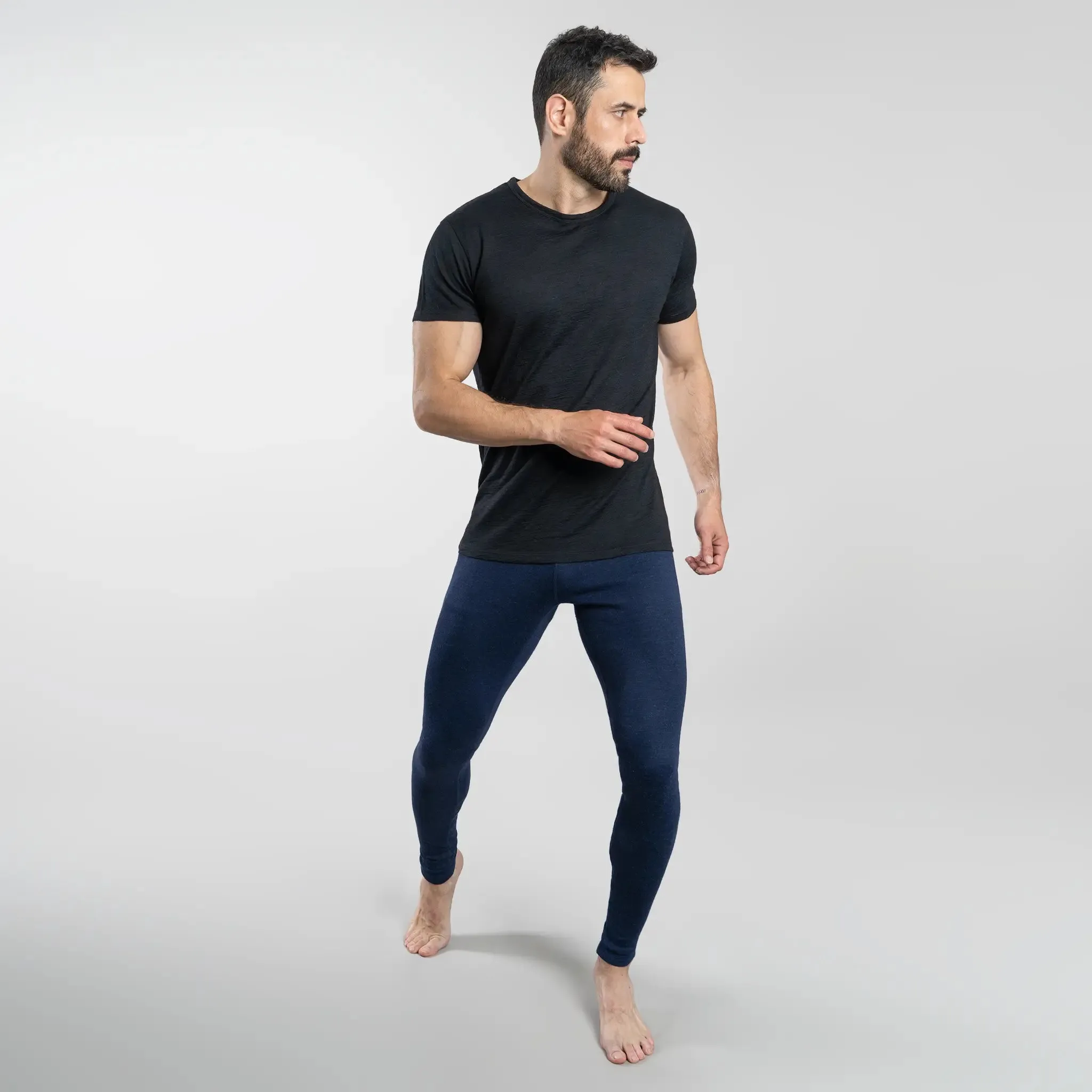 Men's Alpaca Wool Tights: 300 Lightweight