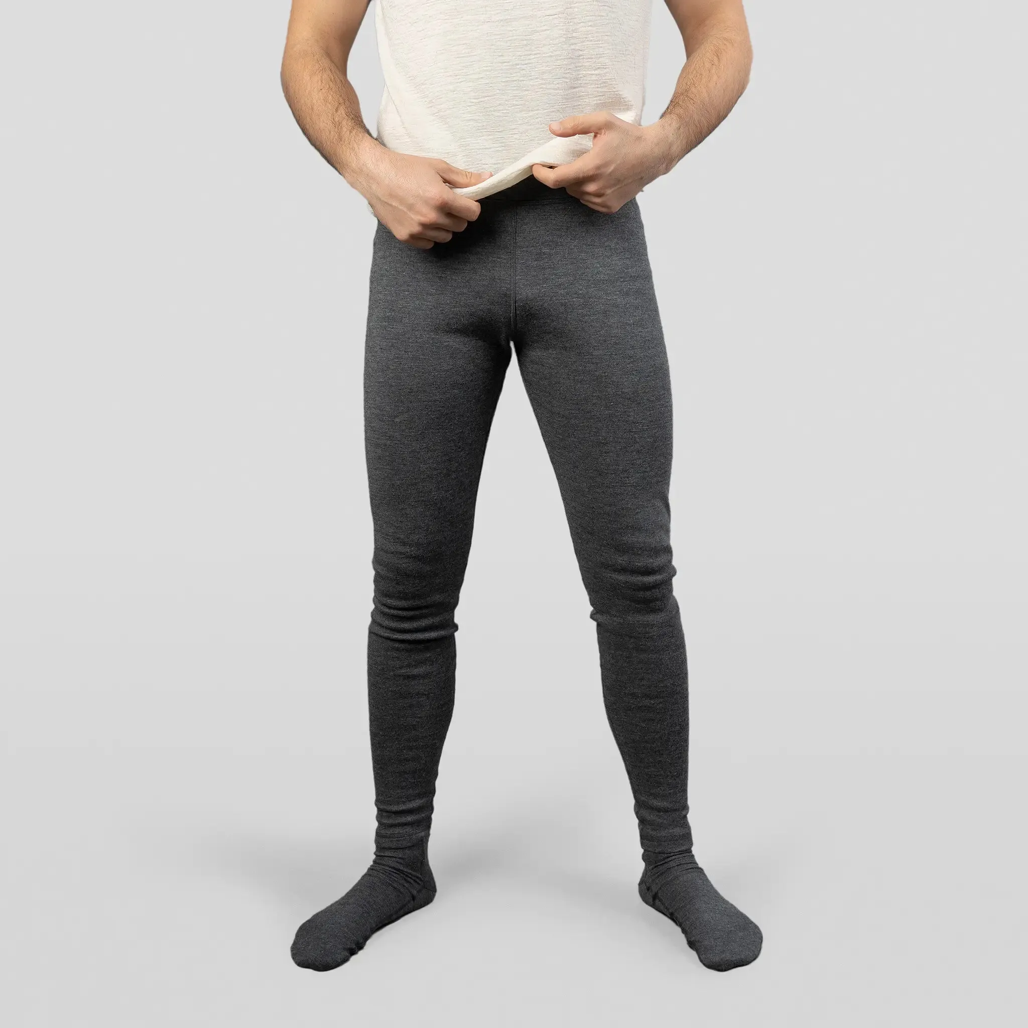 Men's Alpaca Wool Tights: 300 Lightweight