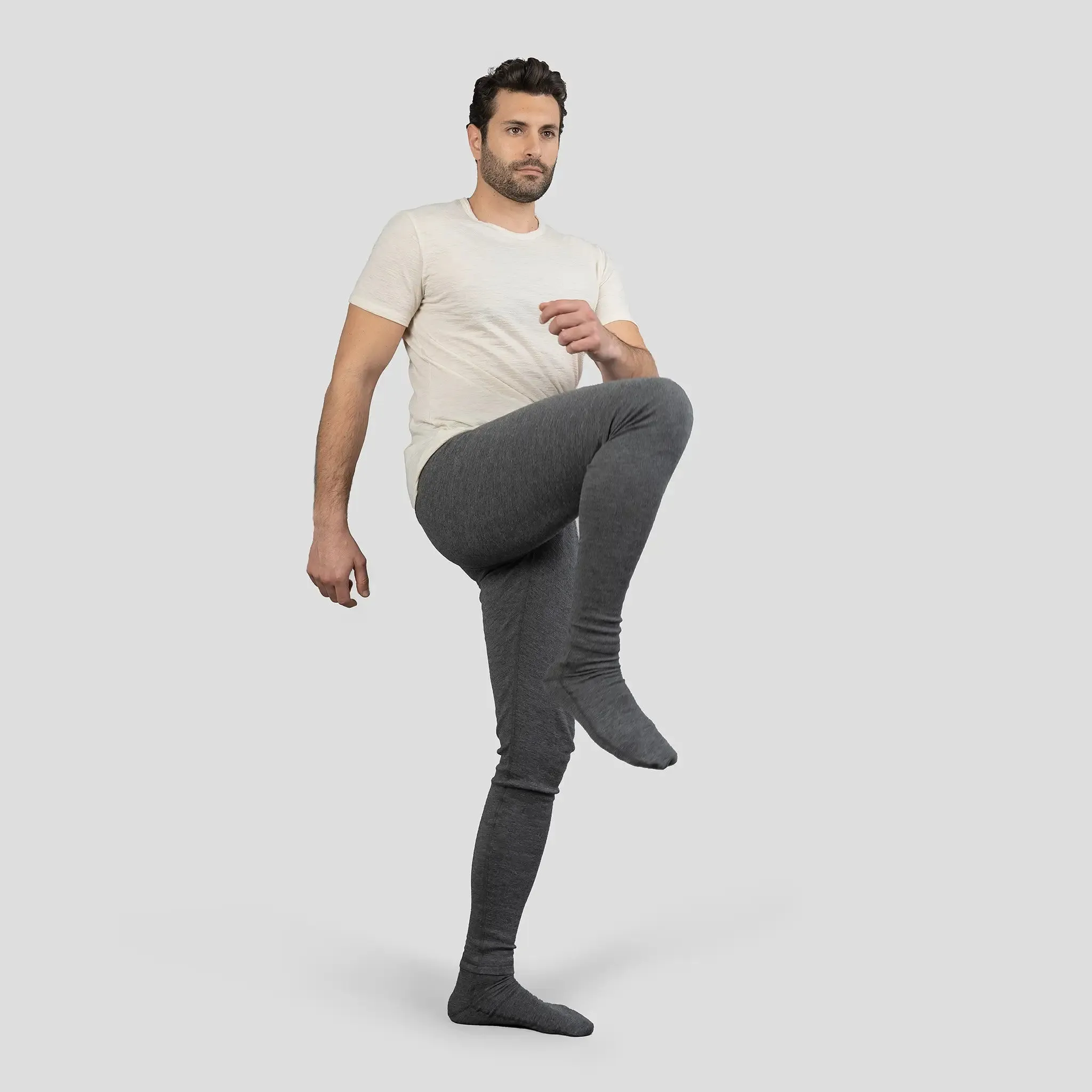 Men's Alpaca Wool Tights: 300 Lightweight