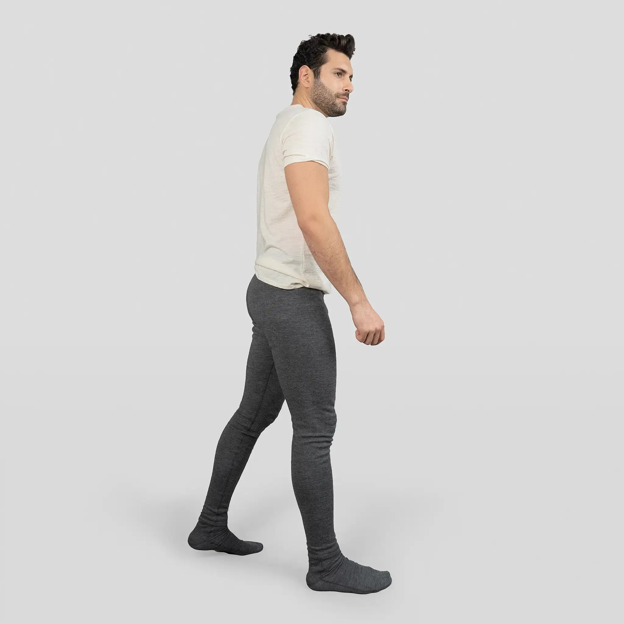 Men's Alpaca Wool Tights: 300 Lightweight