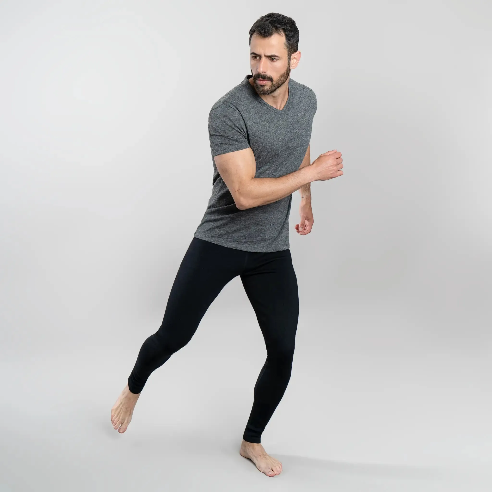 Men's Alpaca Wool Tights: 300 Lightweight