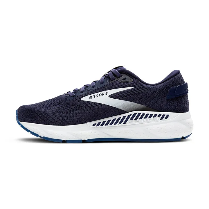 MEN'S BROOKS BEAST GTS 24 WIDE 1104252E452 COLOR: PEACOAT/TRUE NAVY/WHITE