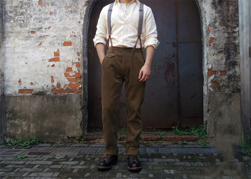 Men's Corduroy Farmer Work Pants