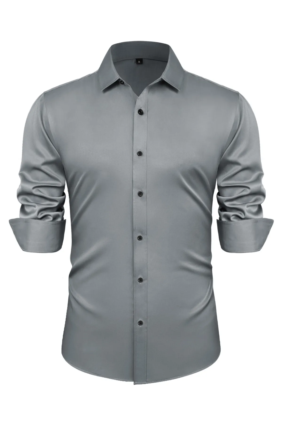 Men's Dress Shirts Long Sleeve Regular Fit Wrinkle Free Casual Button Down Cardigans Shirts