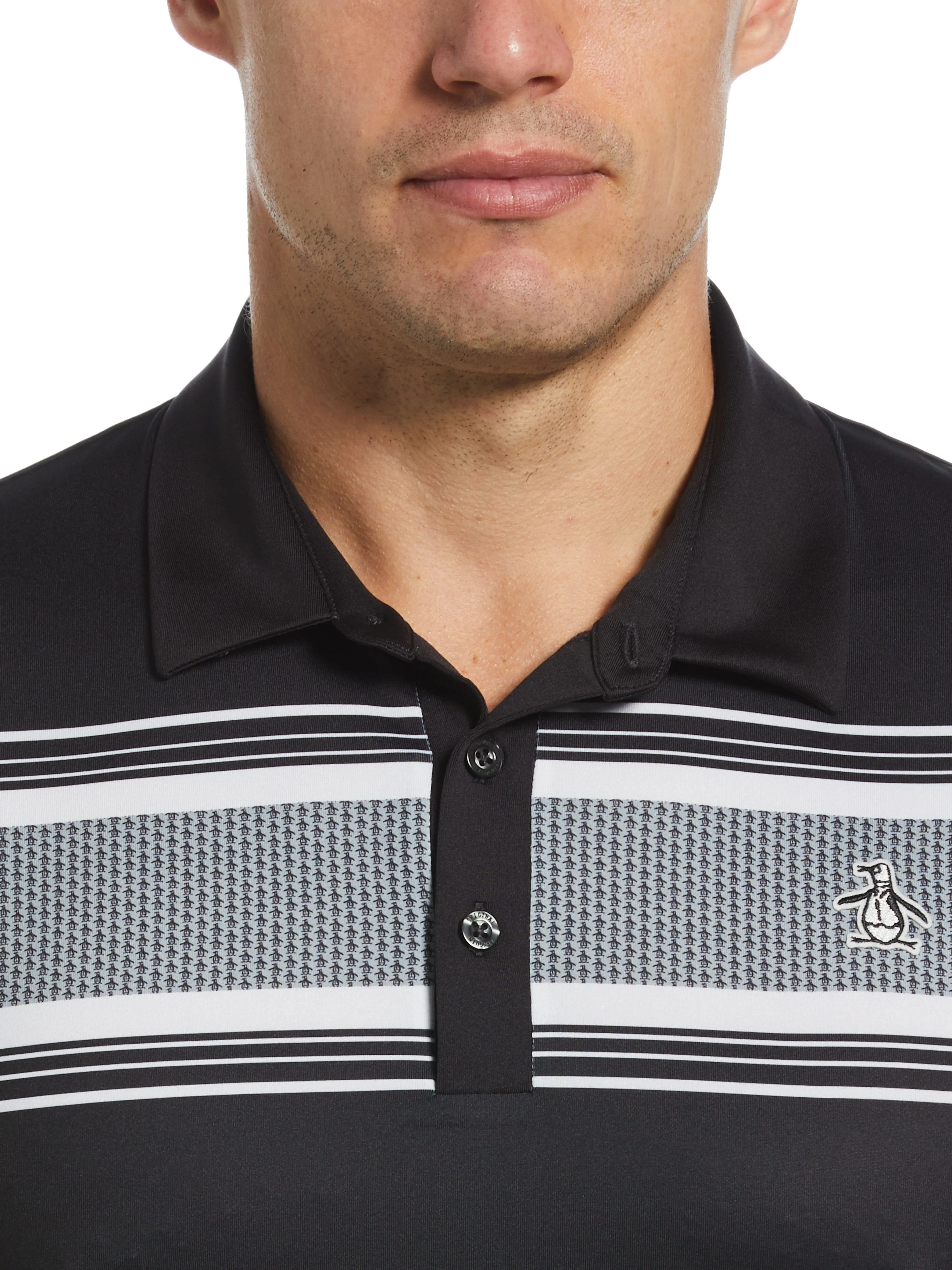 Men's Jack’s Stripe Print Polo