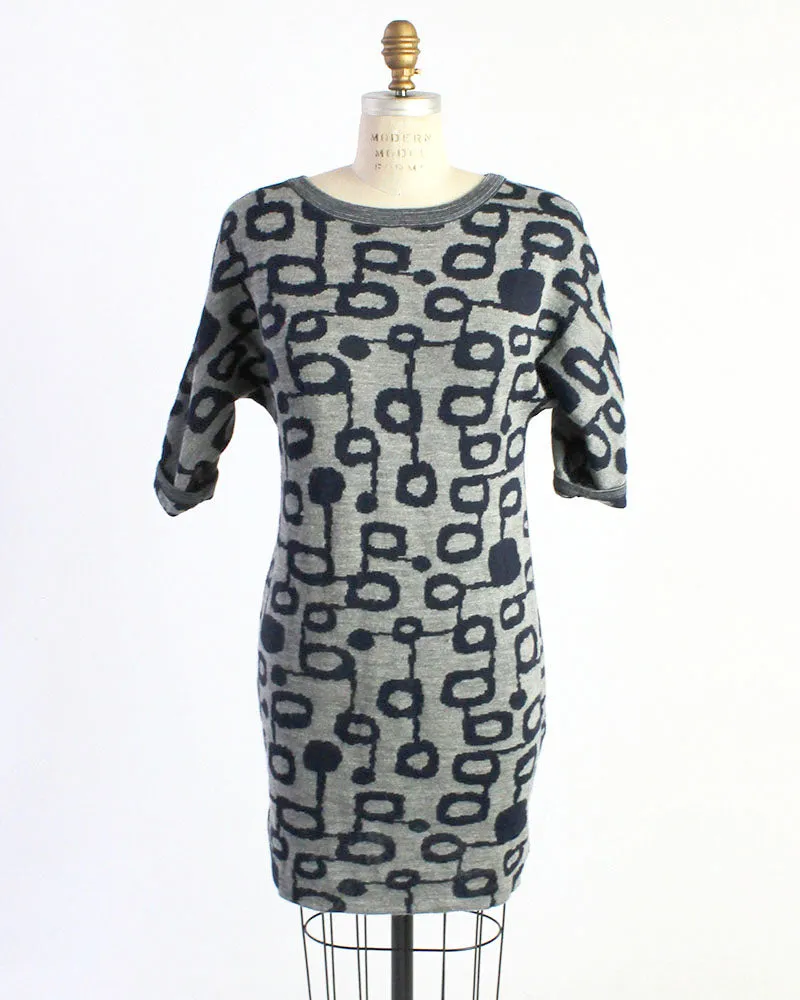 Miró Jacquard Baby Alpaca Shift Dress