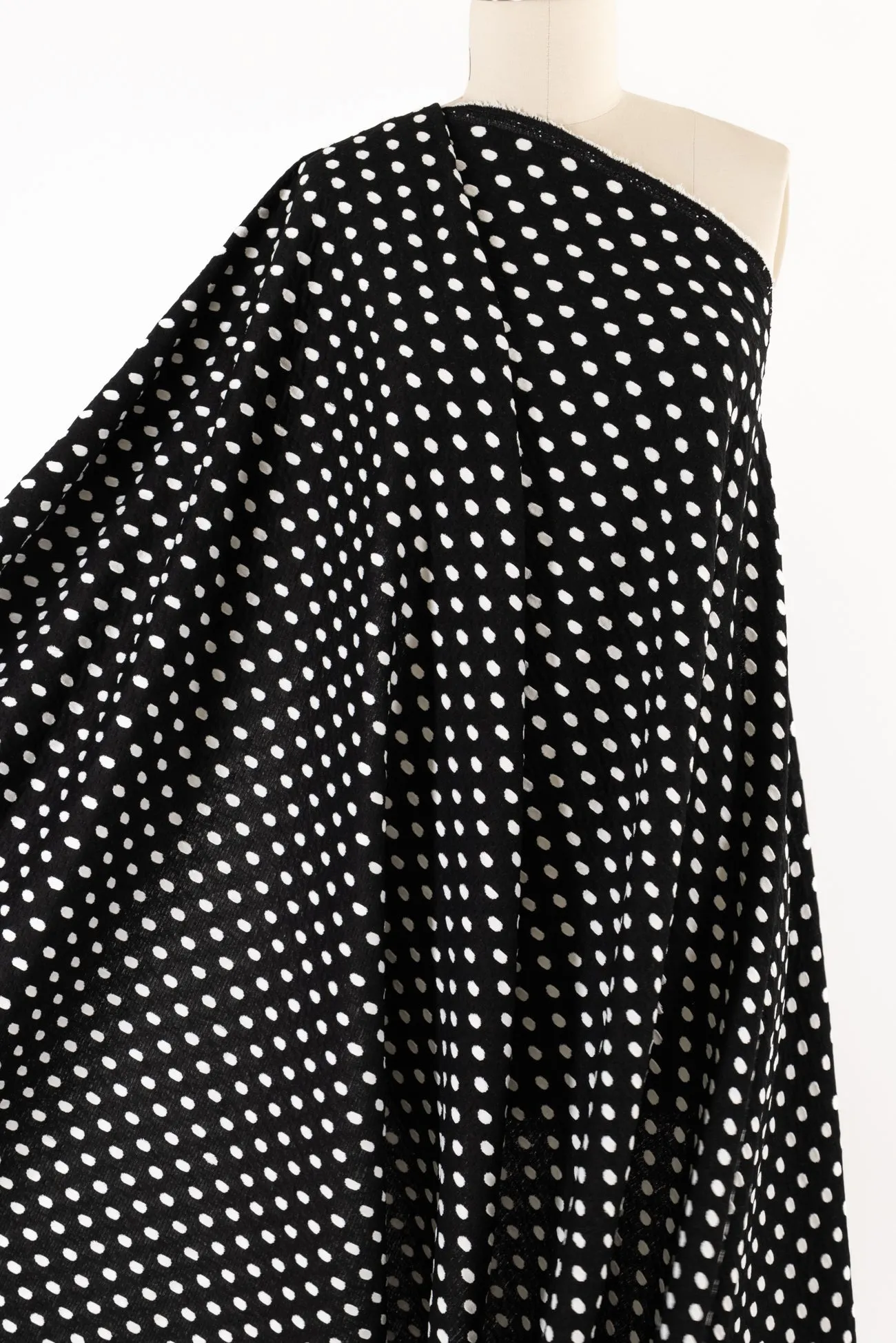 Miss Dotty Cotton/Rayon Jacquard Double Knit