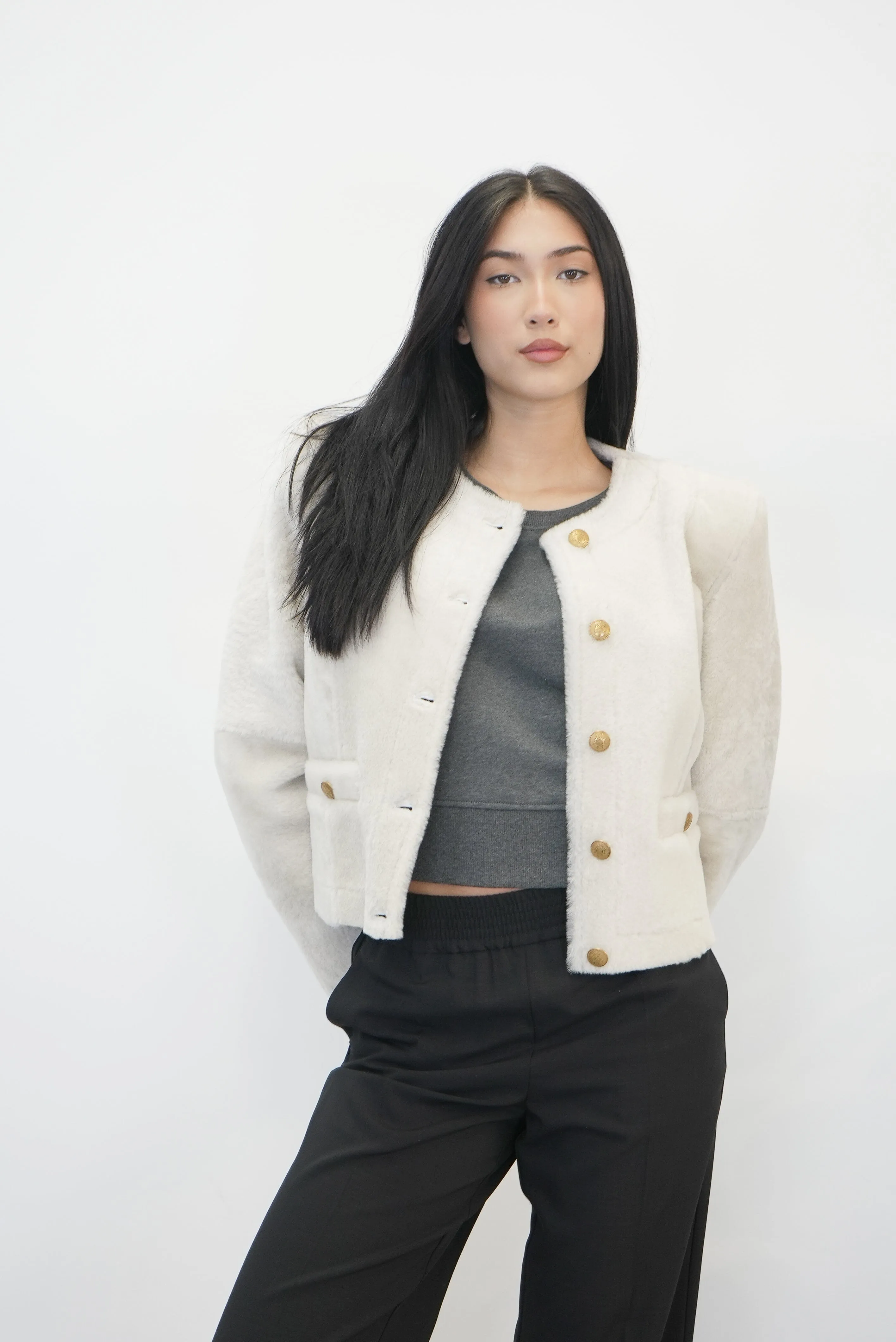 MONTONE SHEARLING ALICE JACKET