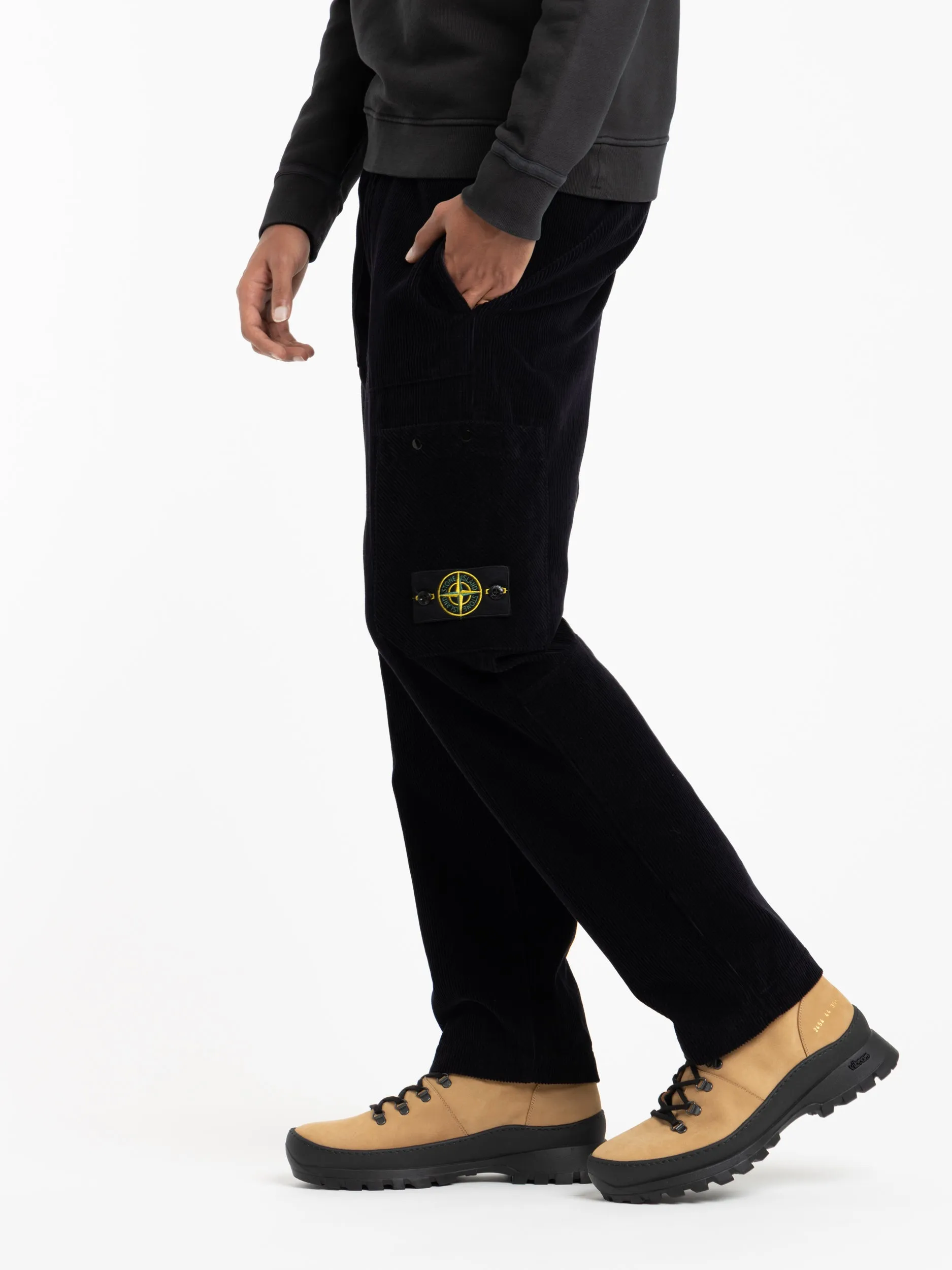 Navy Organic Cotton Corduroy 800 Pants