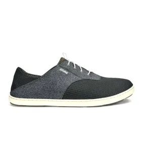 OluKai Nohea Moku Lace Up (Men) - Dark Shadow/Dark Shadow