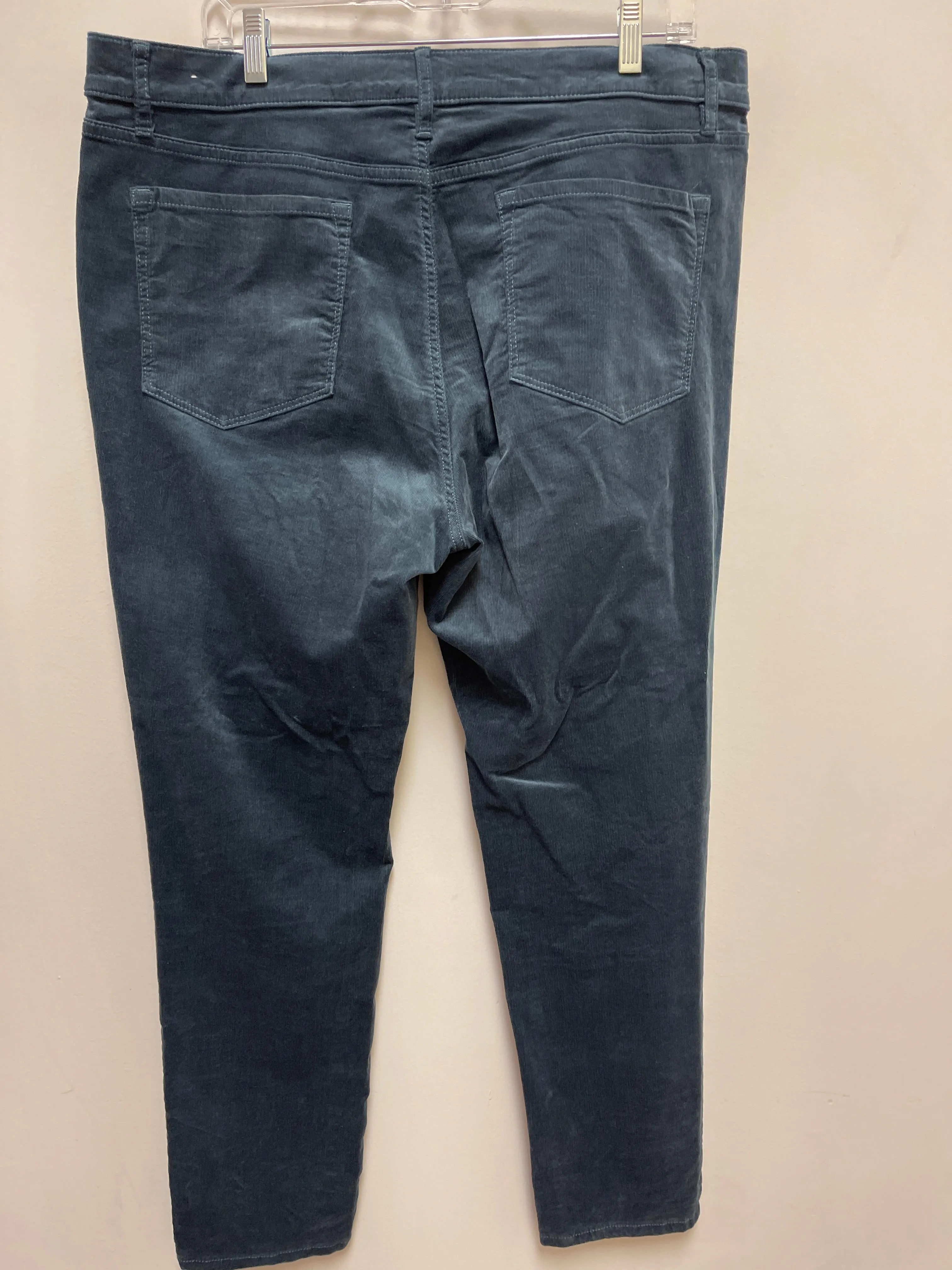 Pants Corduroy By Loft In Blue, Size: 16