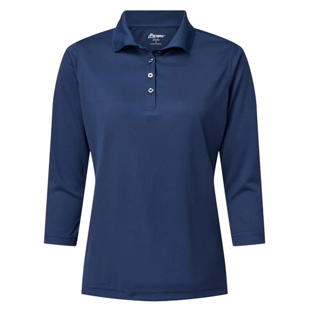 Paragon Women's Lady Palm Three-Quarter Sleeve Polo