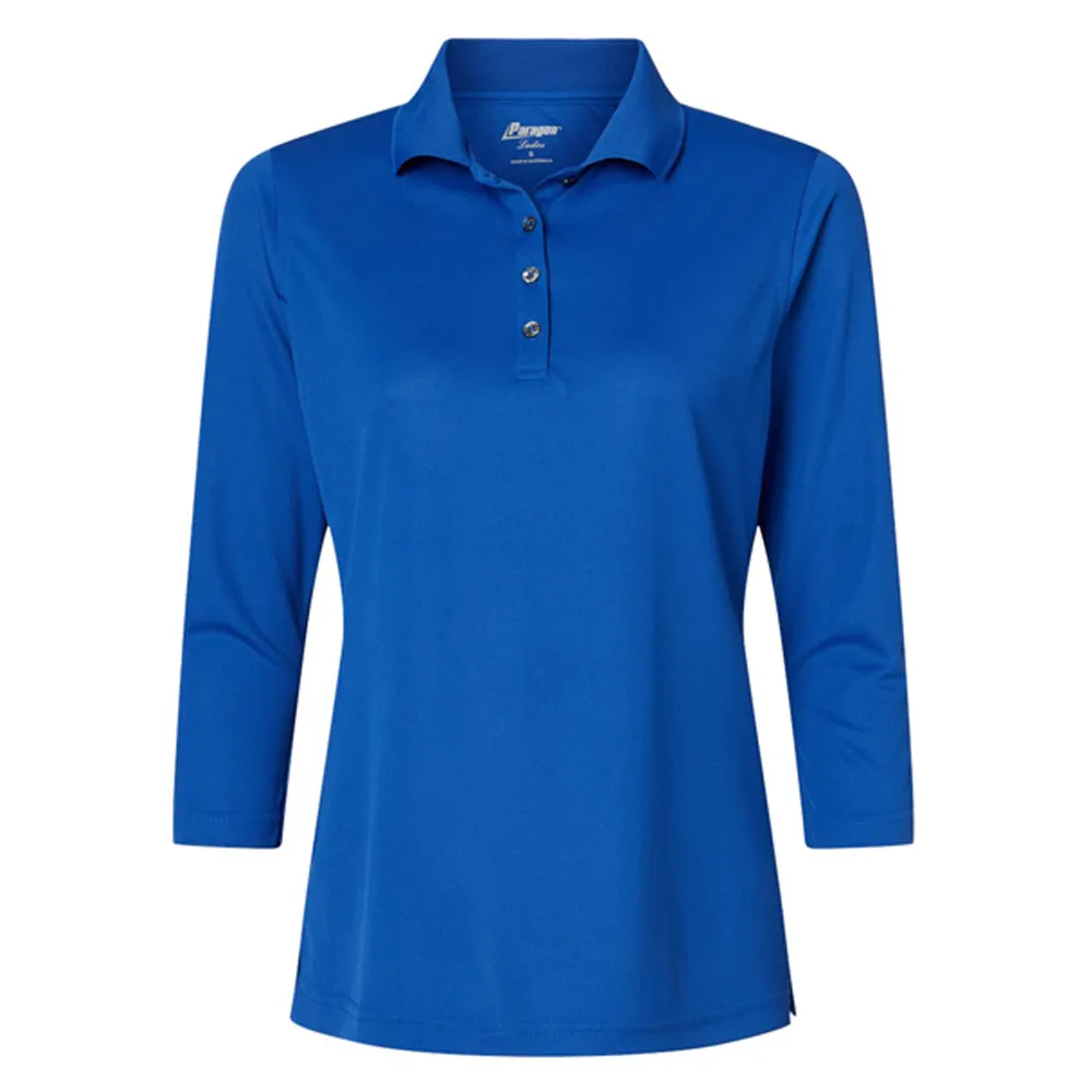 Paragon Women's Lady Palm Three-Quarter Sleeve Polo