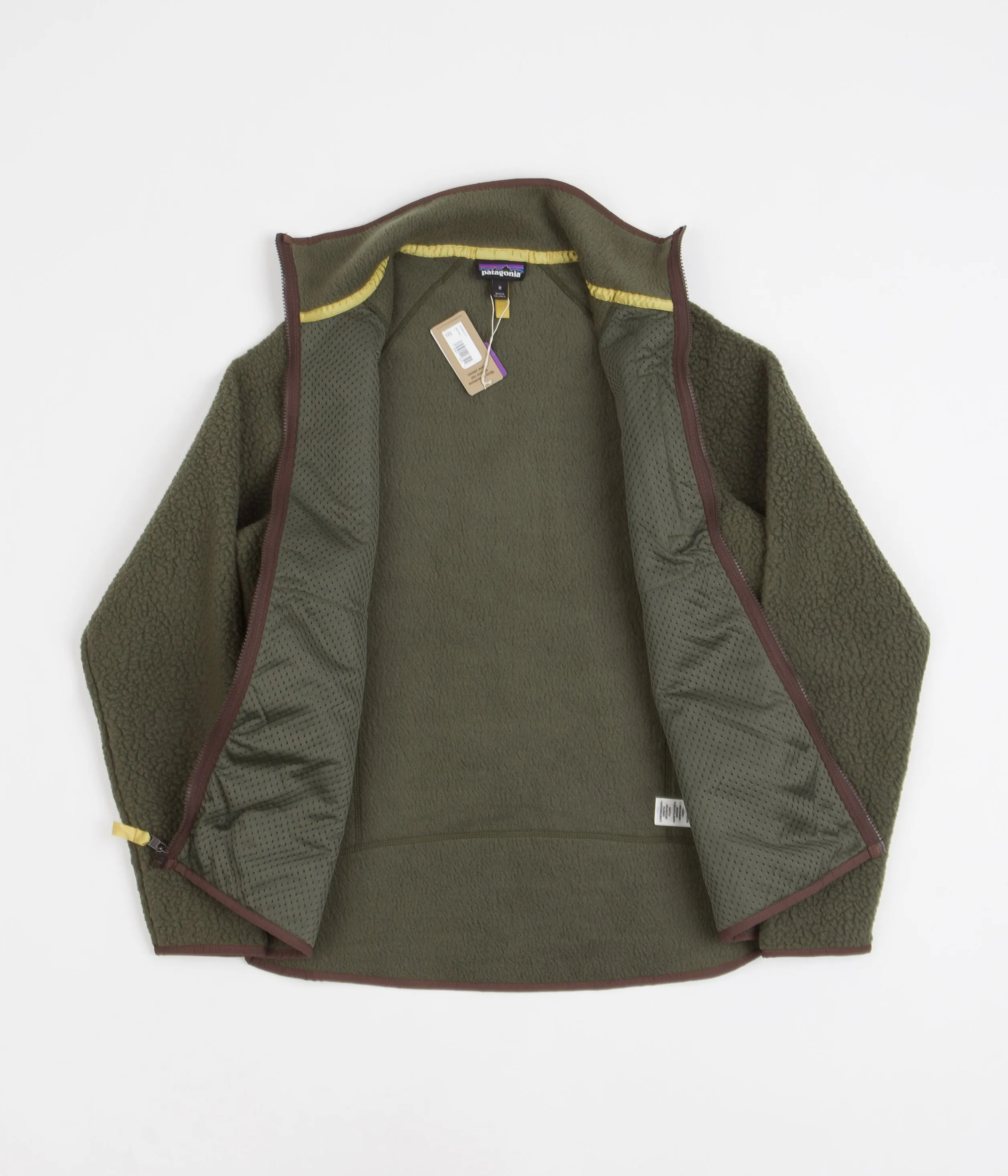 Patagonia Retro Pile Fleece Jacket - Basin Green