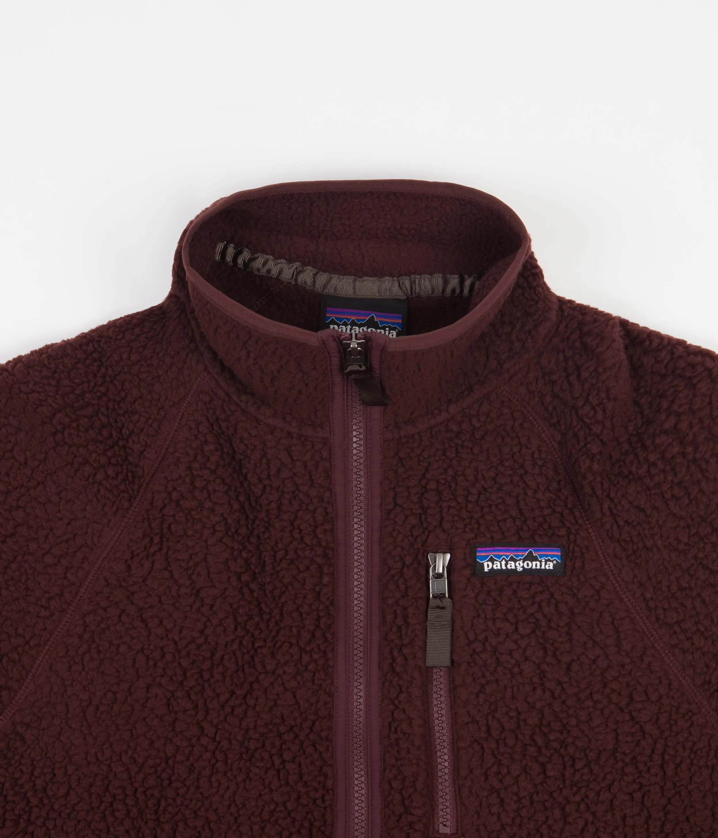 Patagonia Retro Pile Fleece Jacket - Dark Ruby