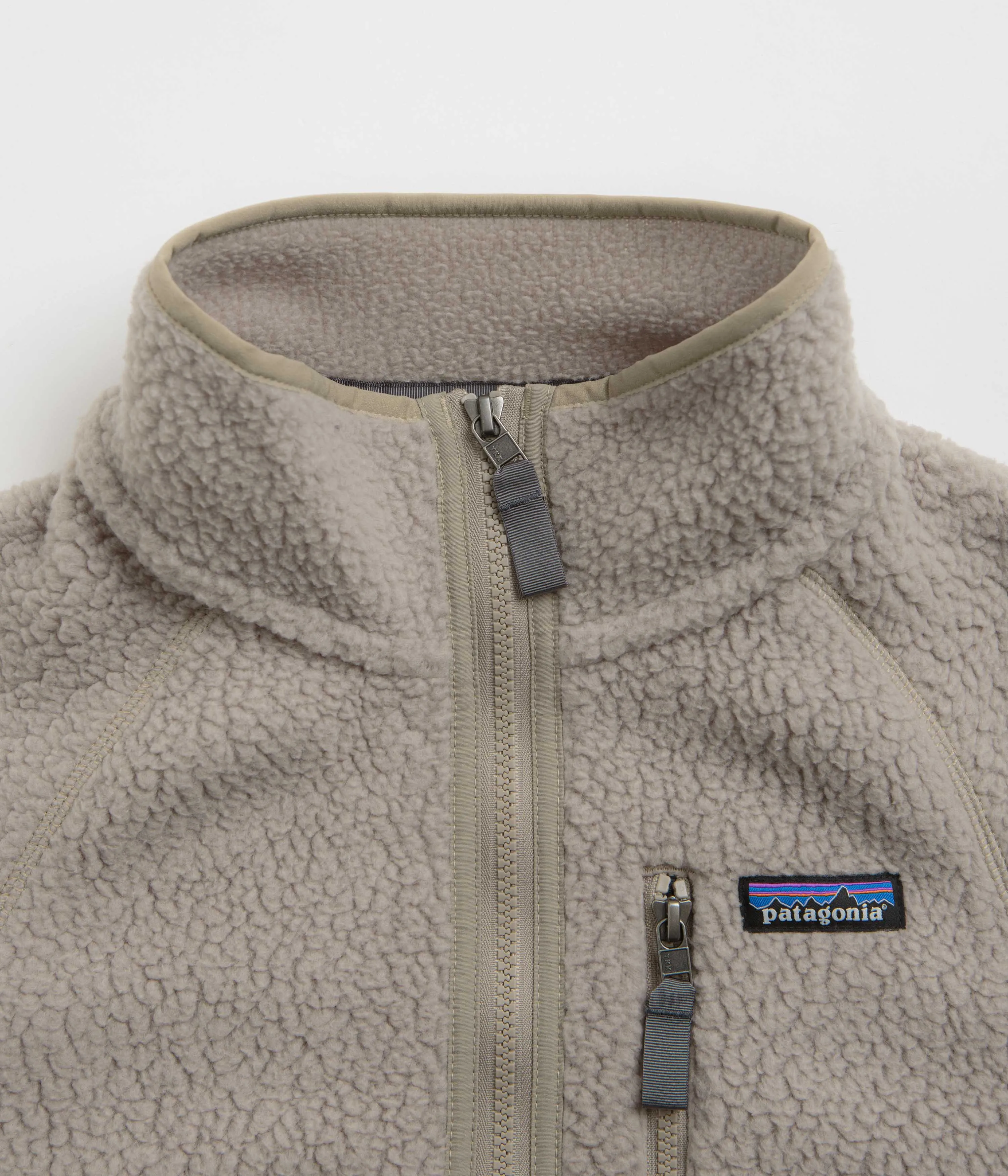 Patagonia Retro Pile Fleece Jacket - Seabird Grey