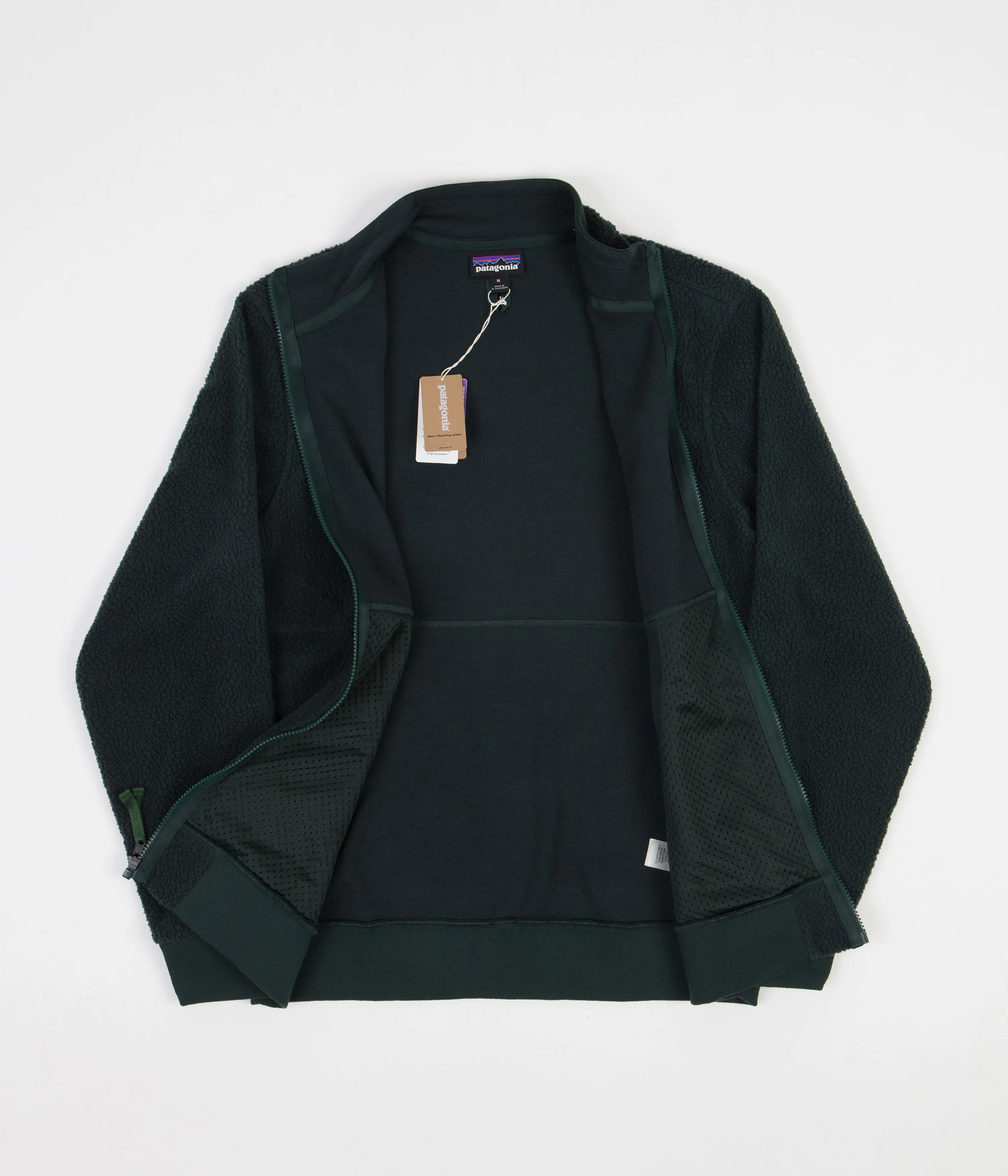 Patagonia Shearling Jacket - Northern Green