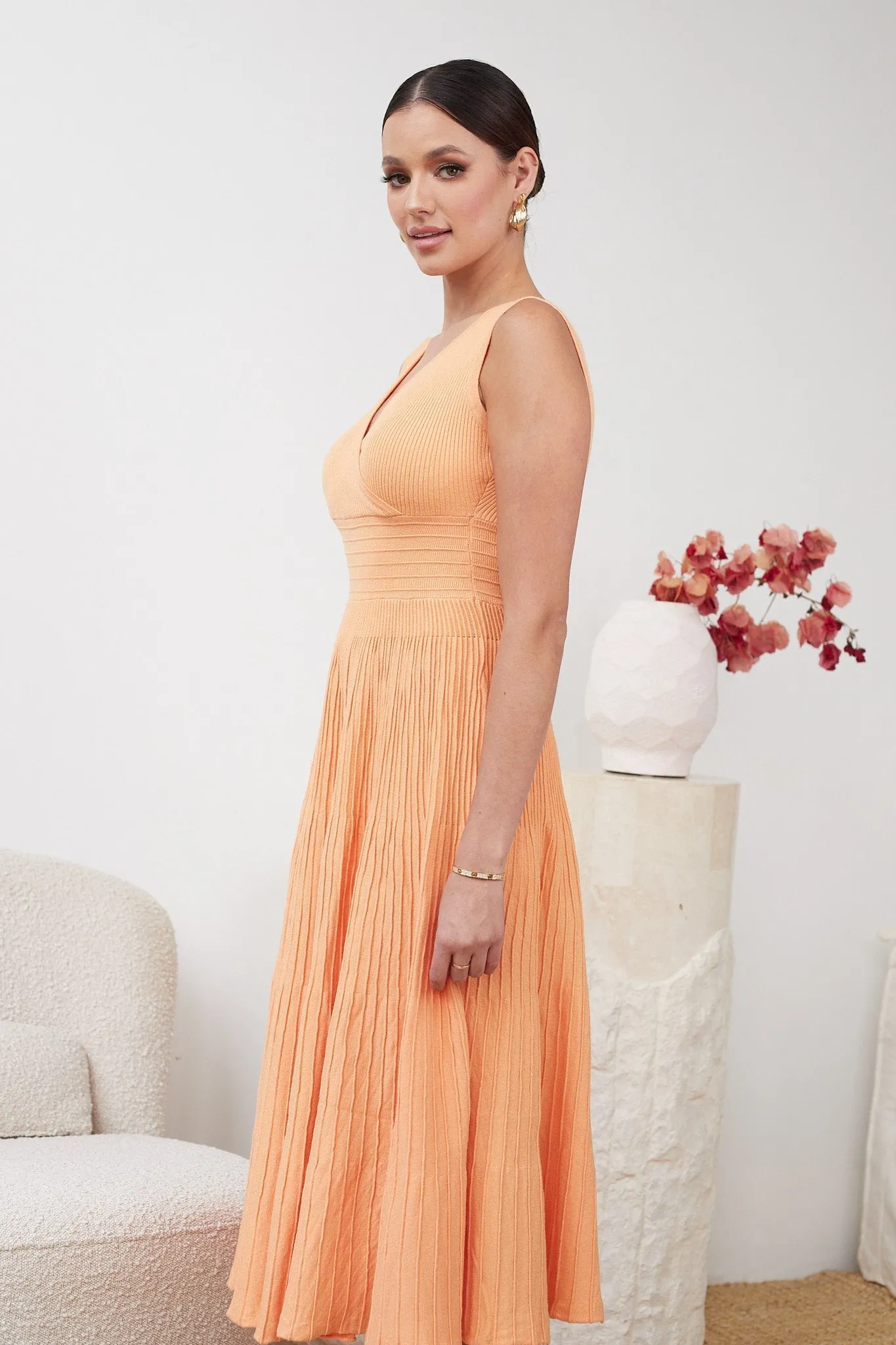 Sandralee Dress - Orange