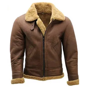 Shearling Bomber Jacket