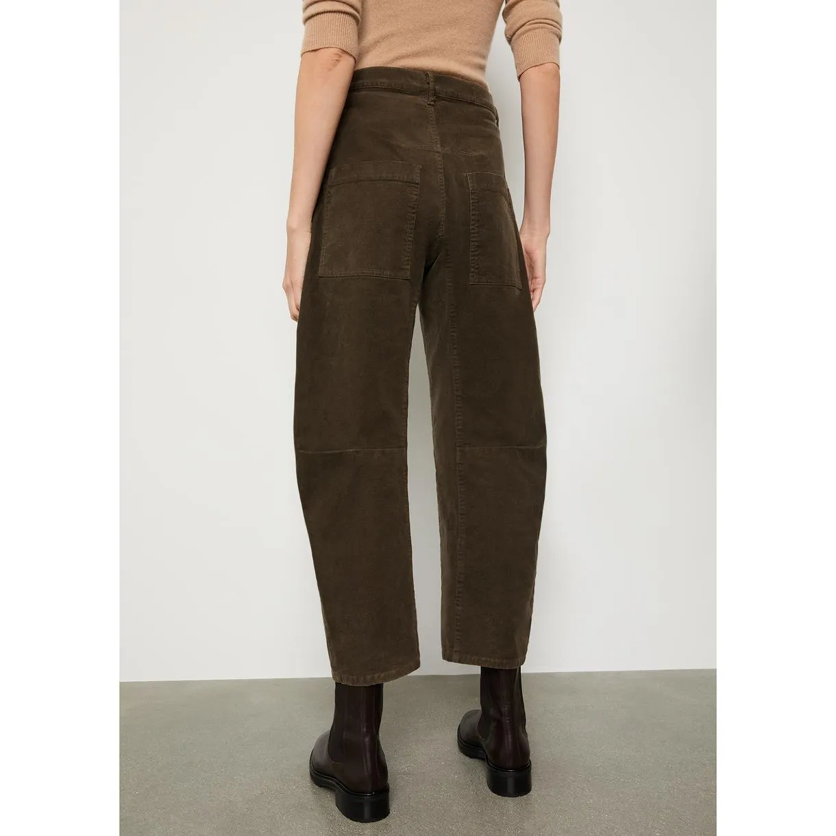 Shon Pant in Corduroy Dark Umber