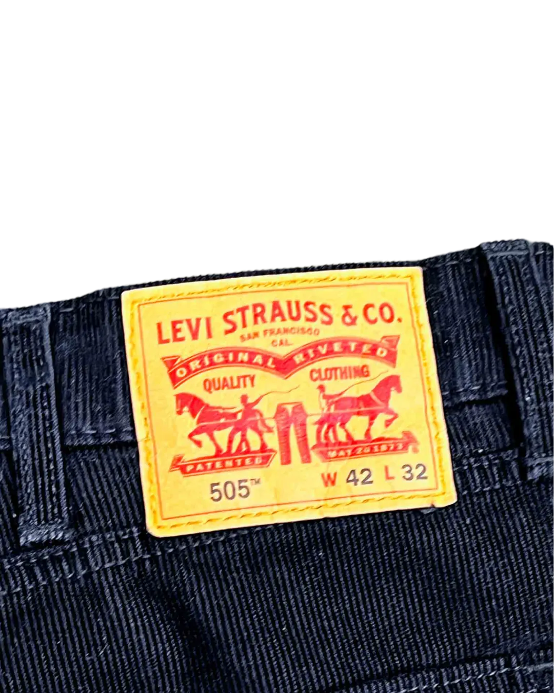 Size 42 | Levi's Black Corduroy Pants