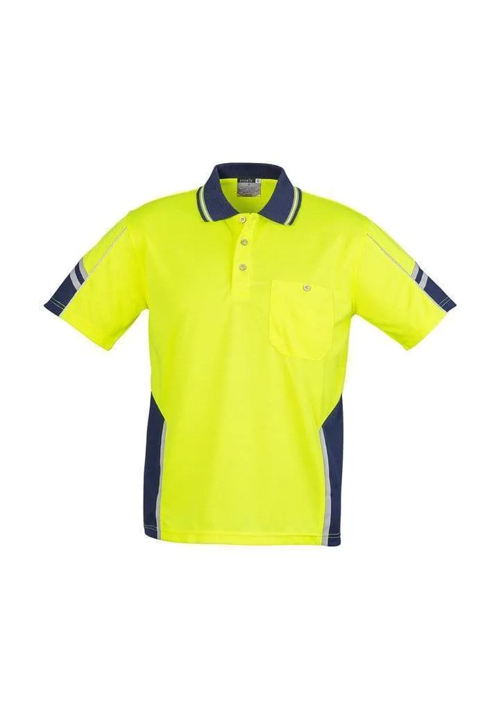 SYZMIK Men’s Hi Vis Squad S/S Polo ZH237