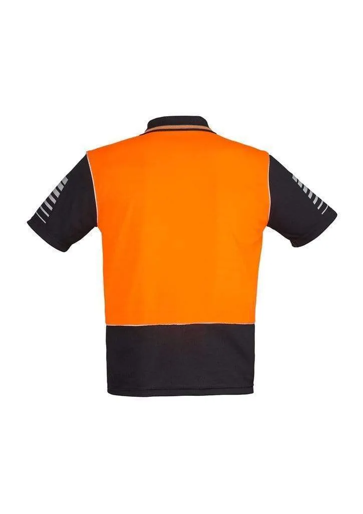 SYZMIK Men’s Hi Vis Zone Polo ZH236