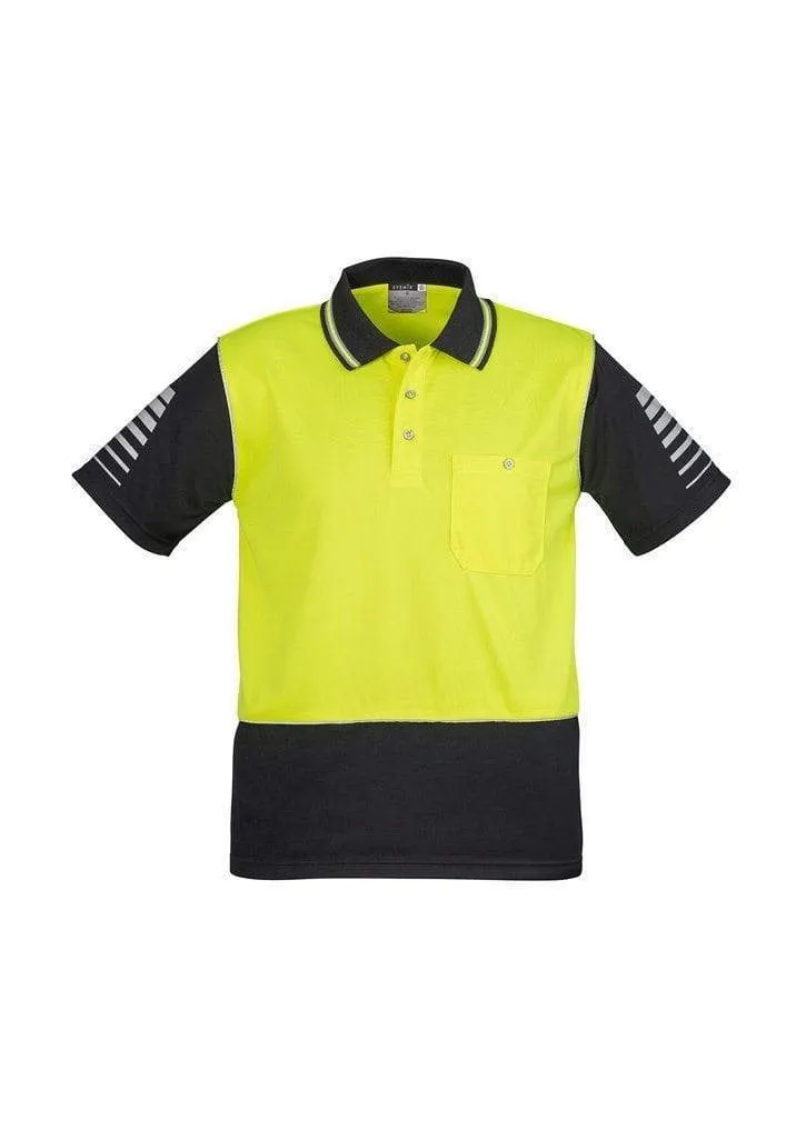 SYZMIK Men’s Hi Vis Zone Polo ZH236