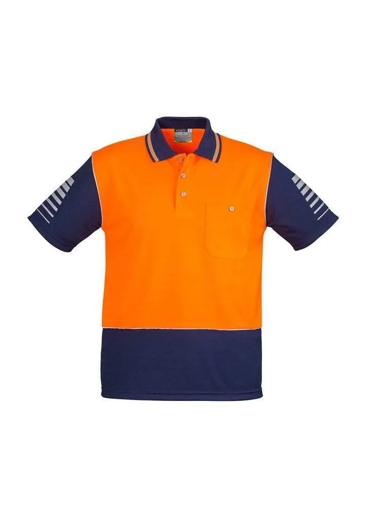 SYZMIK Men’s Hi Vis Zone Polo ZH236