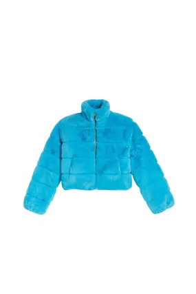 Teddy Fur Puffer Jacket