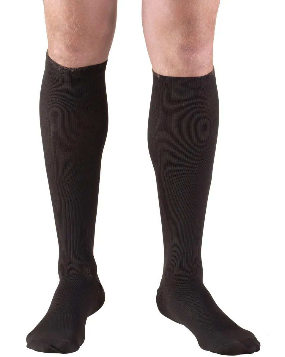 TRUFORM Men's Dress Knee High Socks 20-30 mmHg