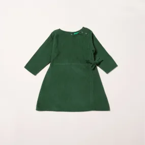 Vintage Green Wrap Up Well Dress