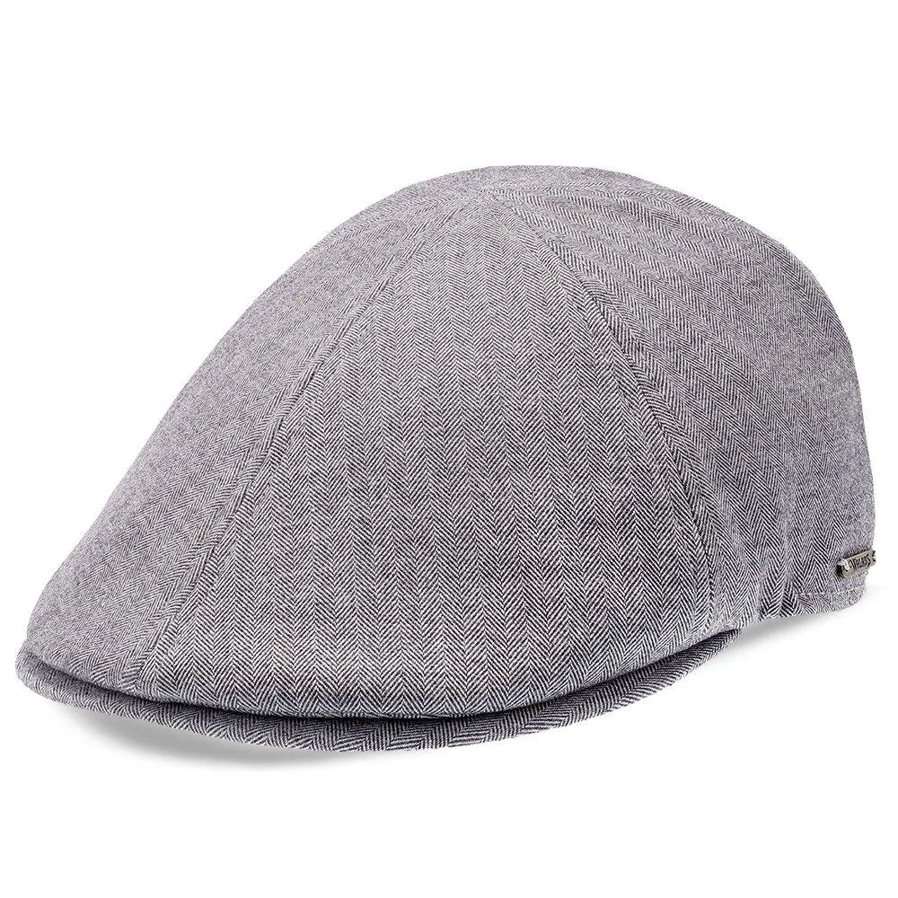 Walrus Hats Luxe Checkmate Duckbill Flat Cap