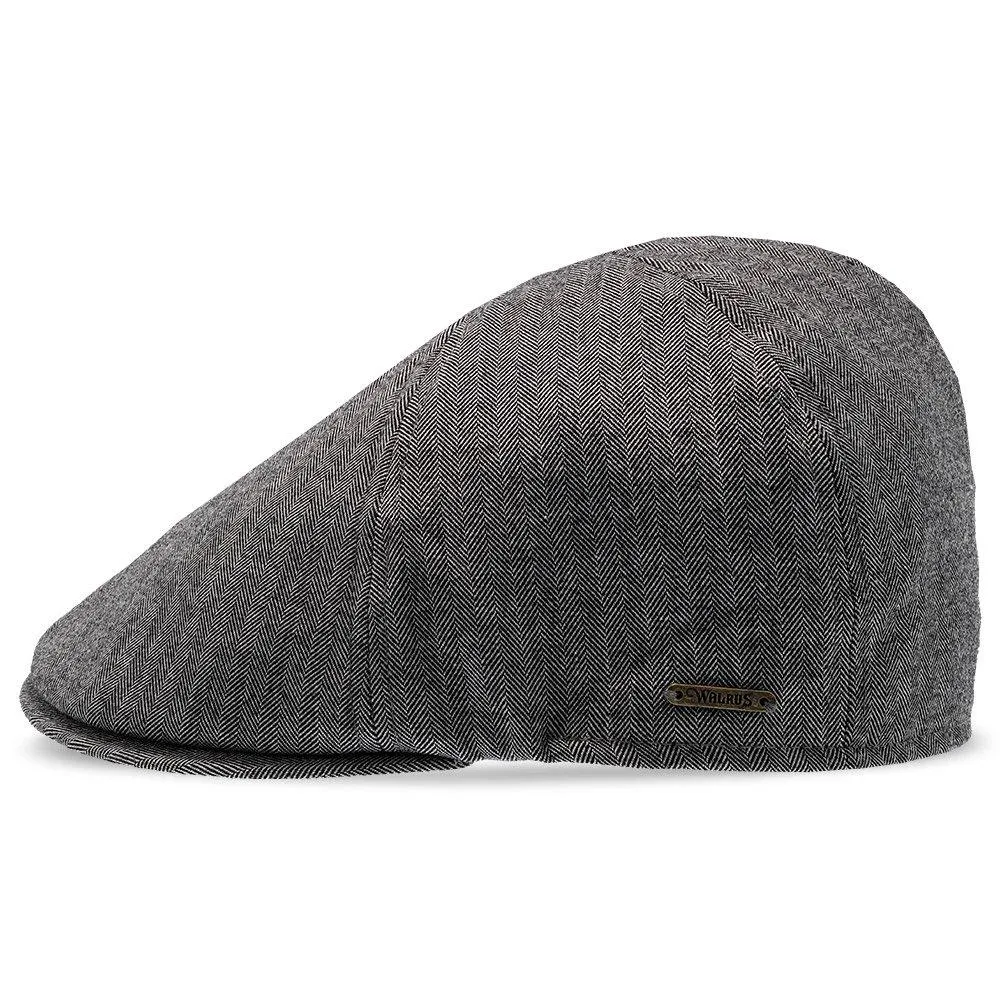 Walrus Hats Luxe Checkmate Duckbill Flat Cap