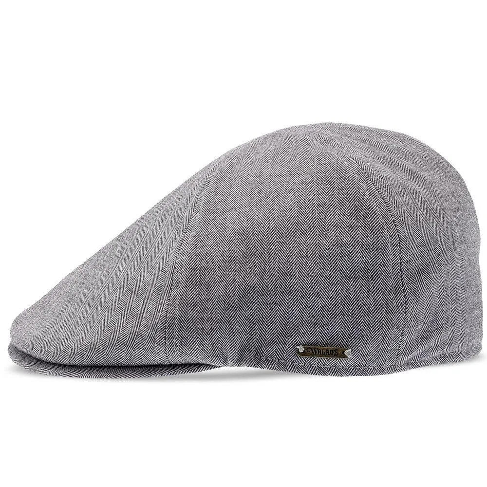 Walrus Hats Luxe Checkmate Duckbill Flat Cap