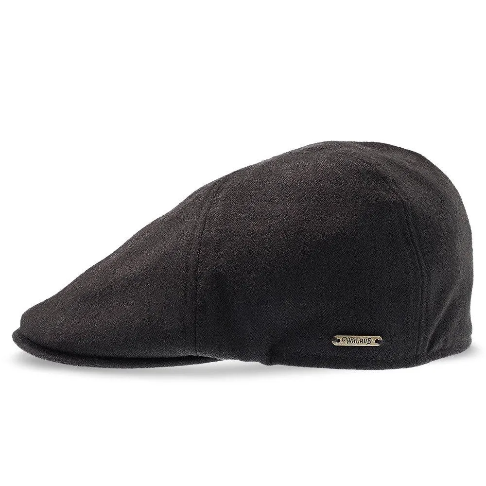 Walrus Hats Luxe Checkmate Duckbill Flat Cap