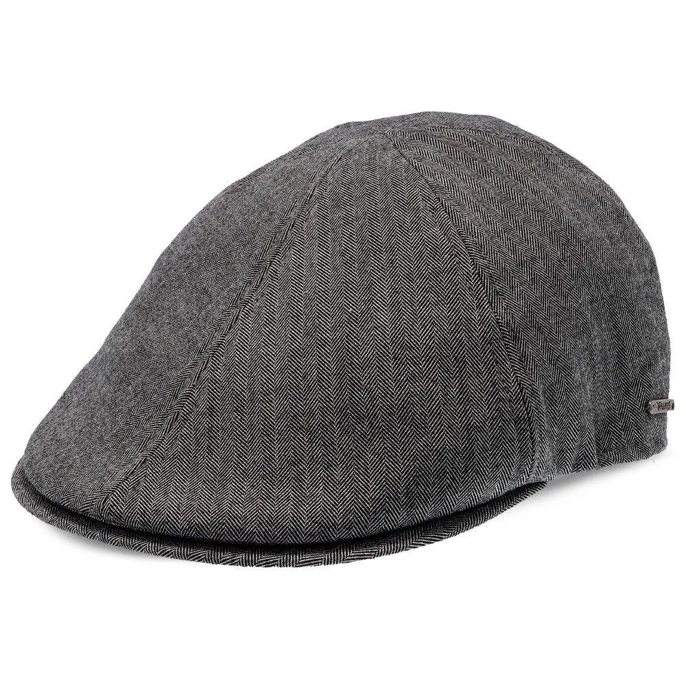 Walrus Hats Luxe Checkmate Duckbill Flat Cap