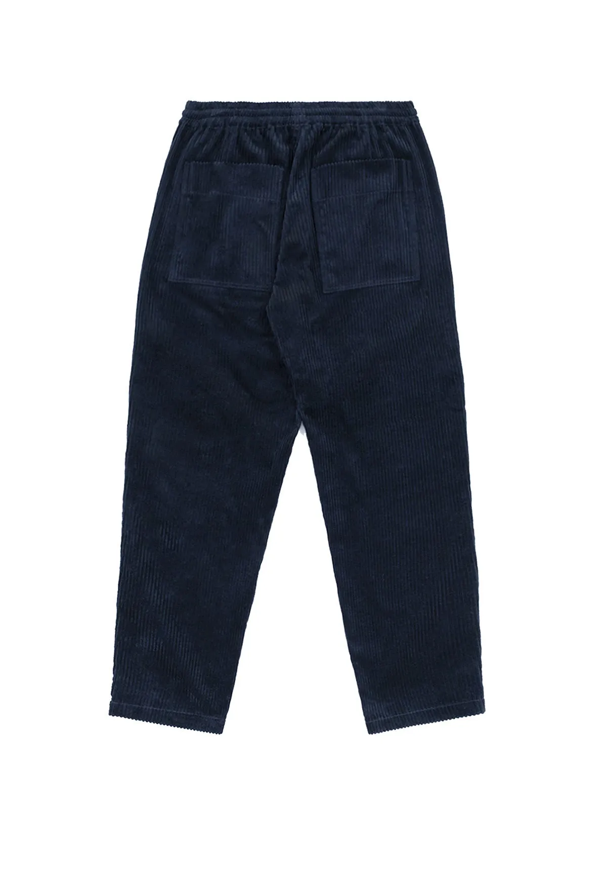 WIDE CORDUROY PANTS DEEP NAVY