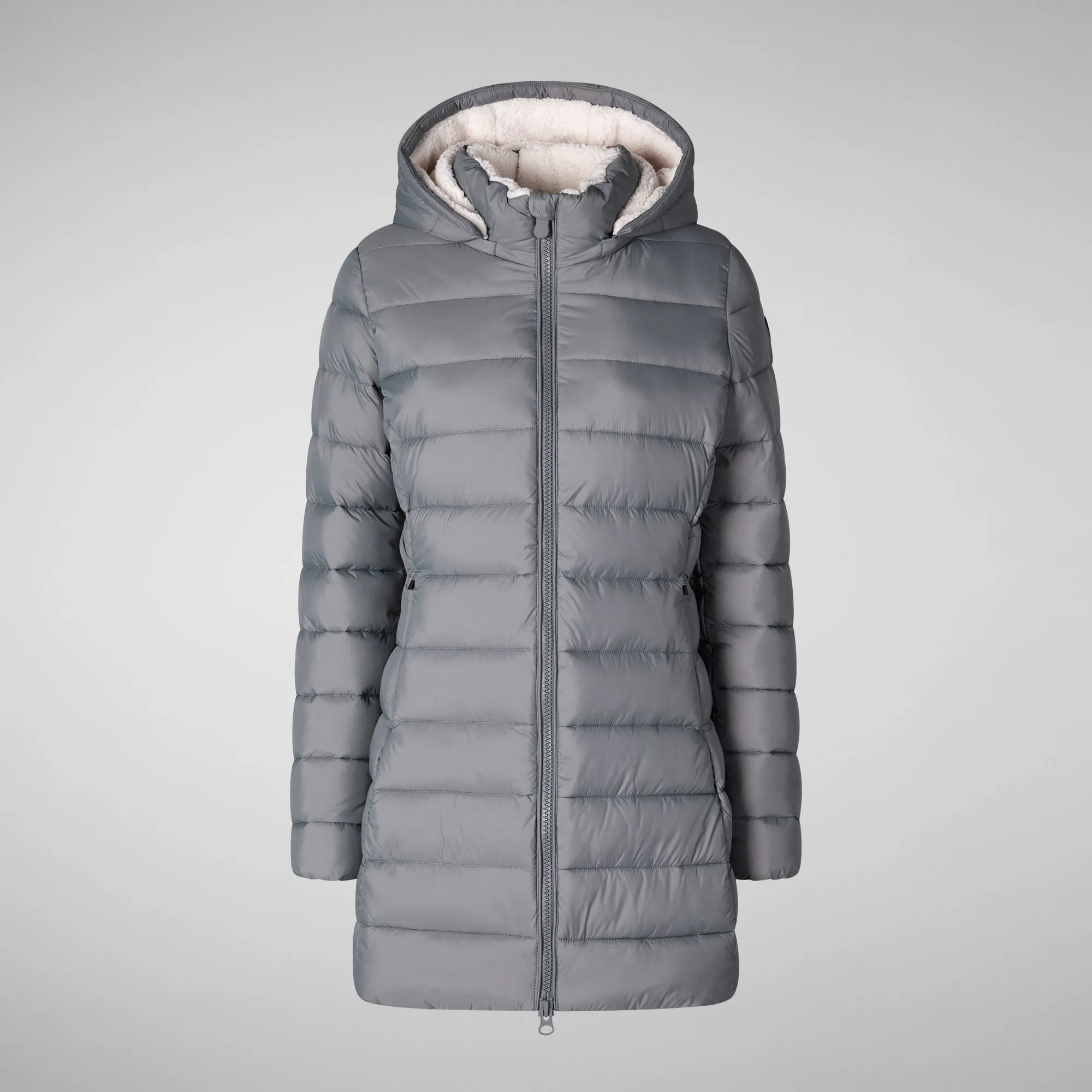 Women's  Animal free Puffer Jacket Joanne in mid grey