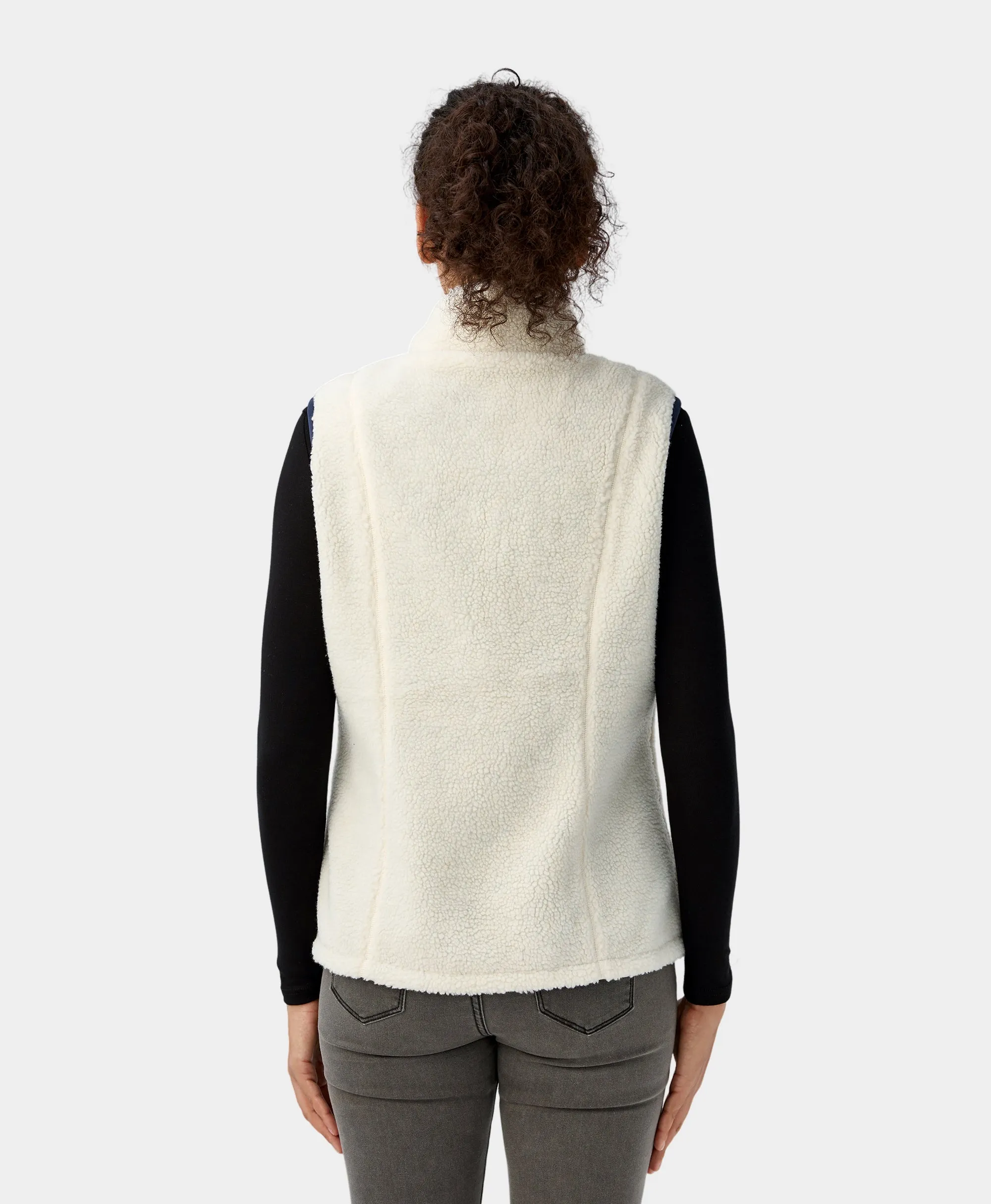 Women's Heated Recycled Fleece Vest (Apparel Only)