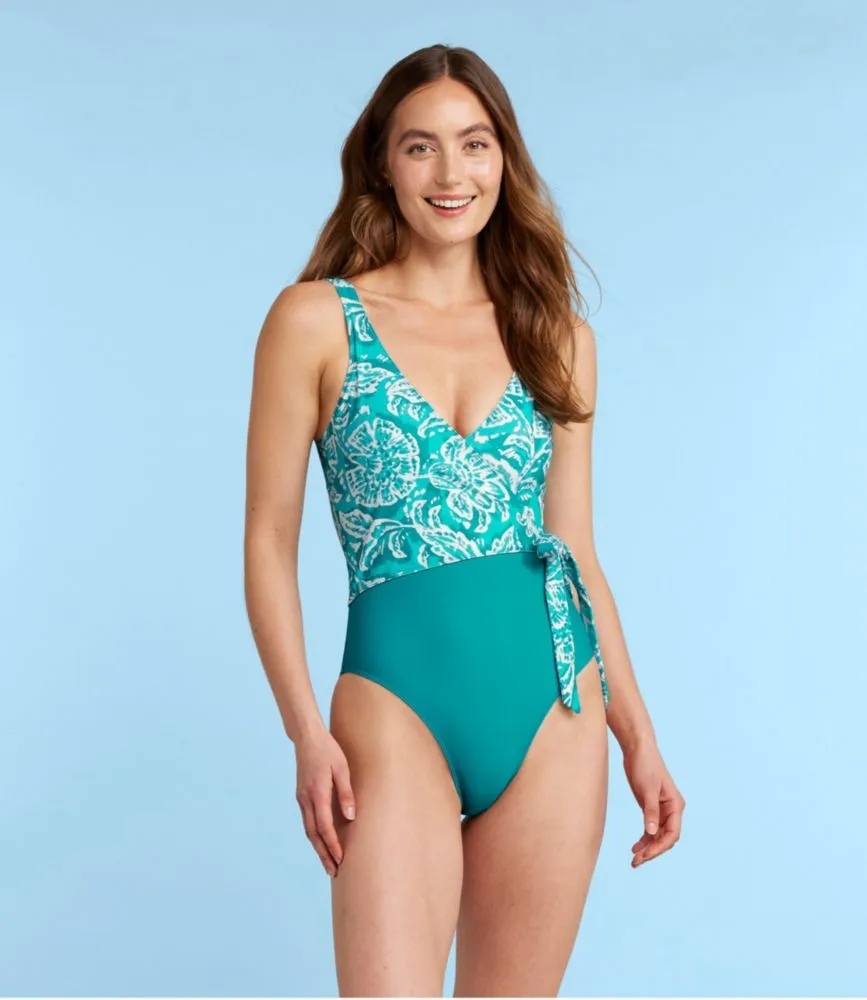 Women's L.L.Bean x Summersalt The Perfect Wrap One-Piece