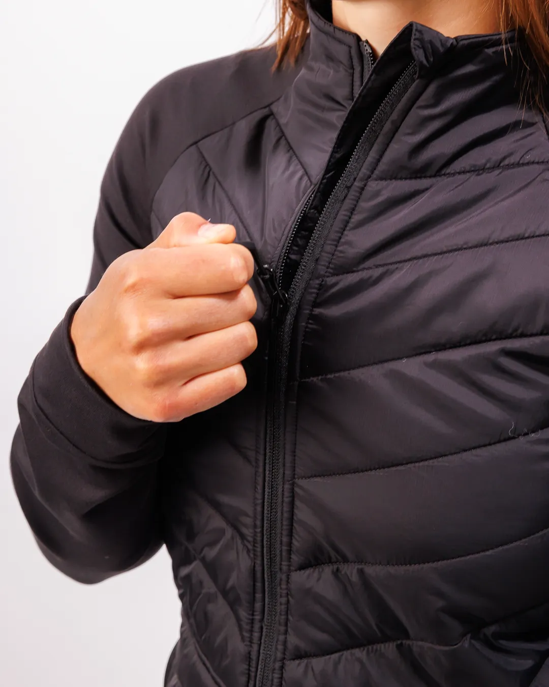 Women's Range Puffer Jacket - Black